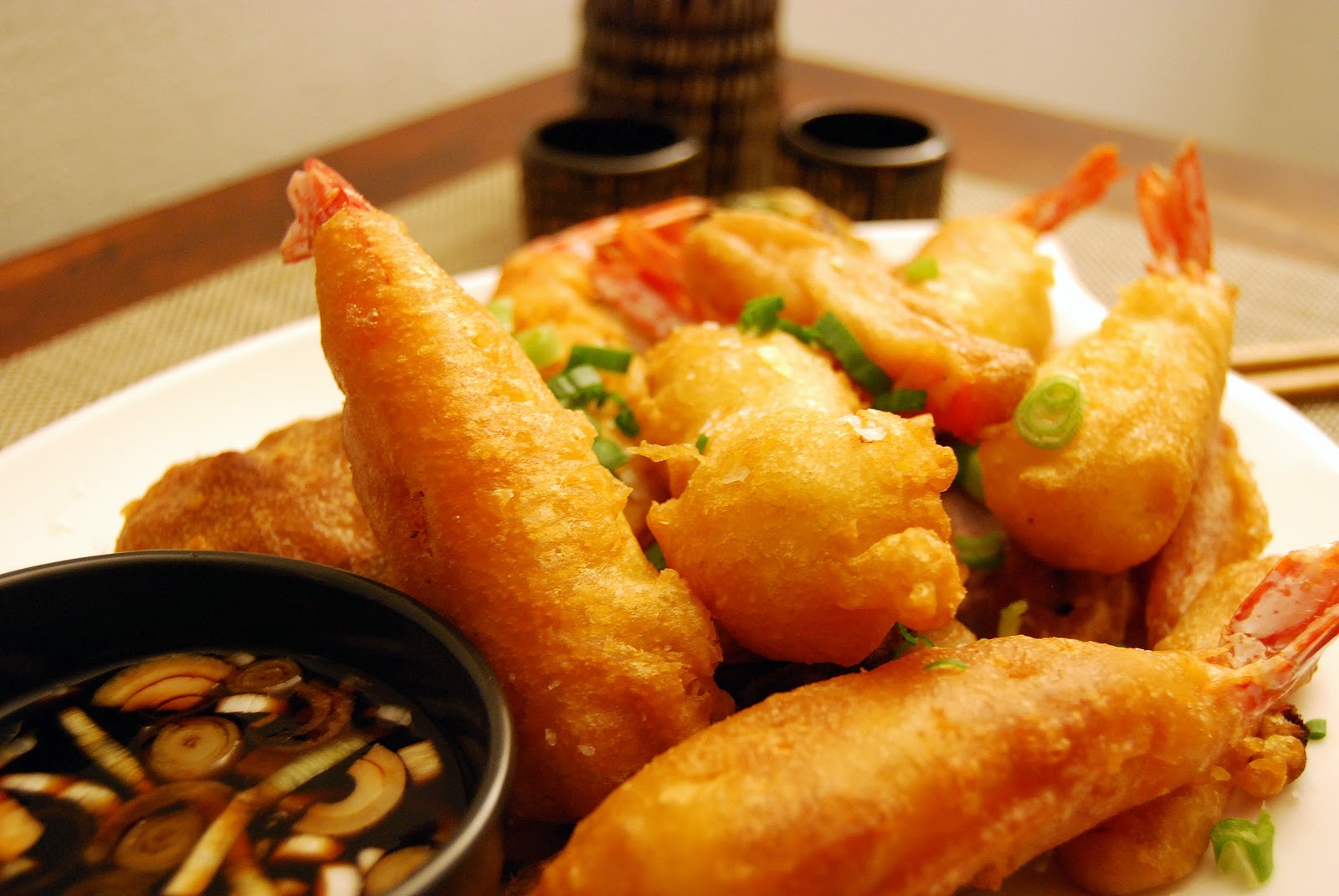 Tempura di gamberi, calamari e verdure Ricette di cucina Le ricette