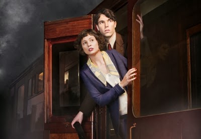 The Lady Vanishes: Tuppence Middleton as Iris Carr, Tom Hughes as Max