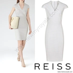 Princess Sofia Style Reiss valentina dress and KURT GEIGER Pumps