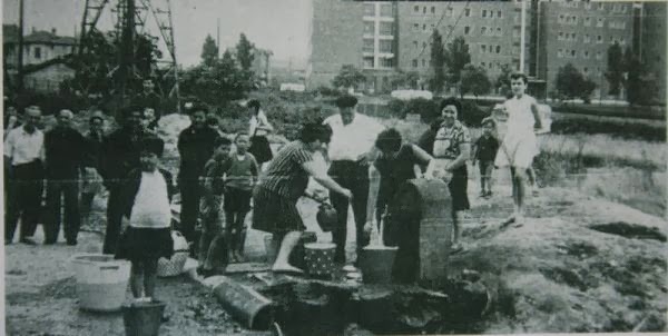 No teníamos agua en casa