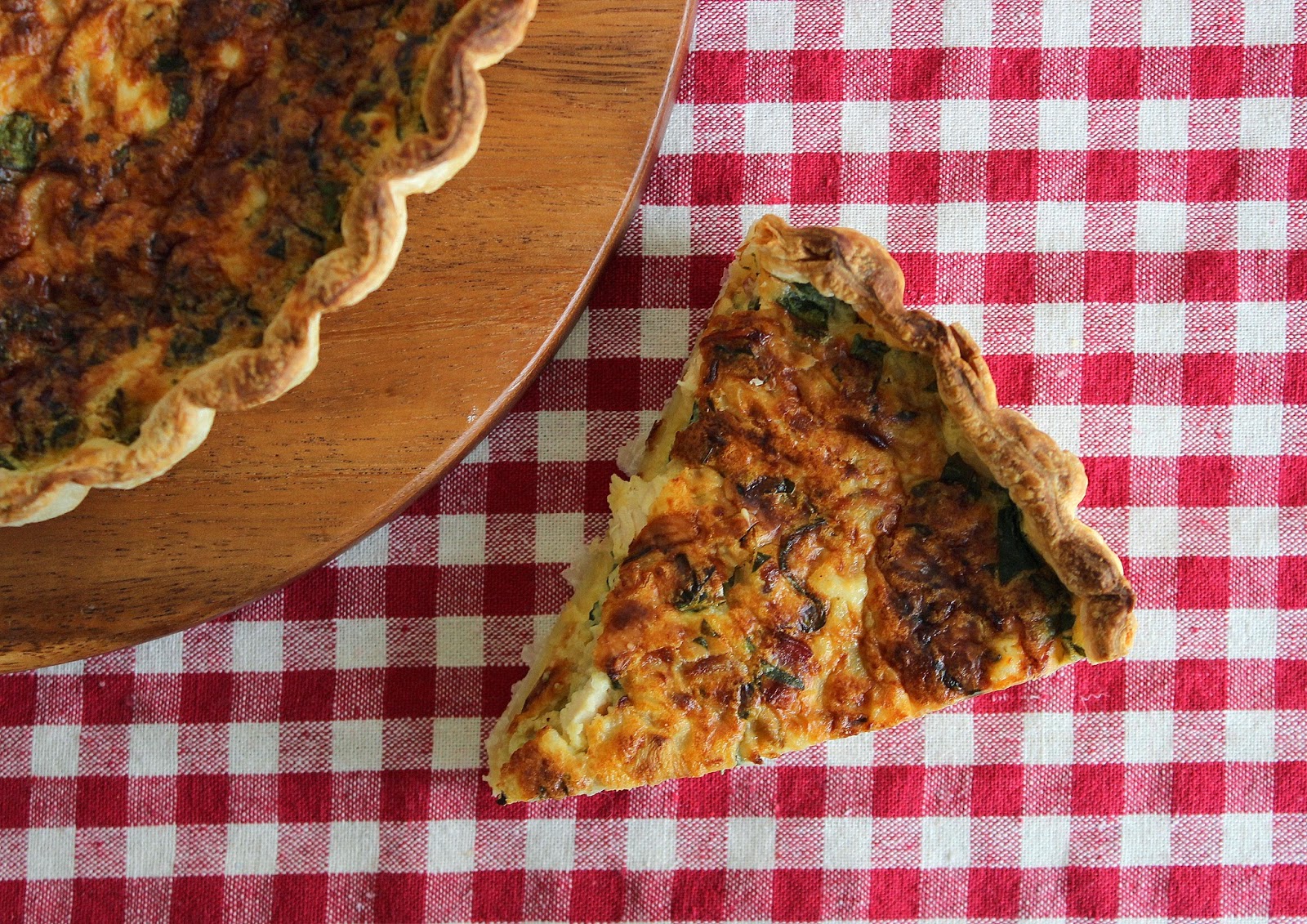 PicNic Chicken, Bacon, and Spinach Quiche