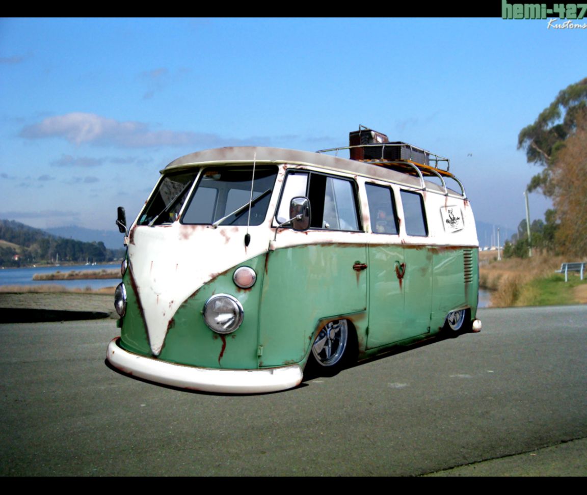 VW Kombi with rust by Hemi 427 on DeviantArt VW Kombi with rust by Hemi 427 on DeviantArt