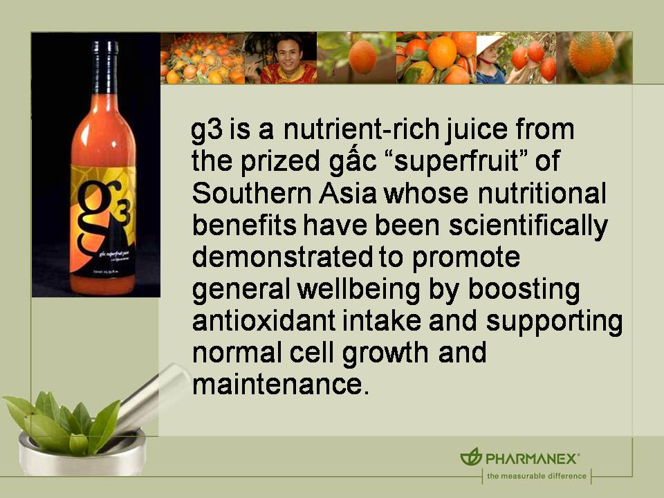 Reverse Ageing Naturally Strengthen your Immune system this winter, drink G3 Juice by Nuskin