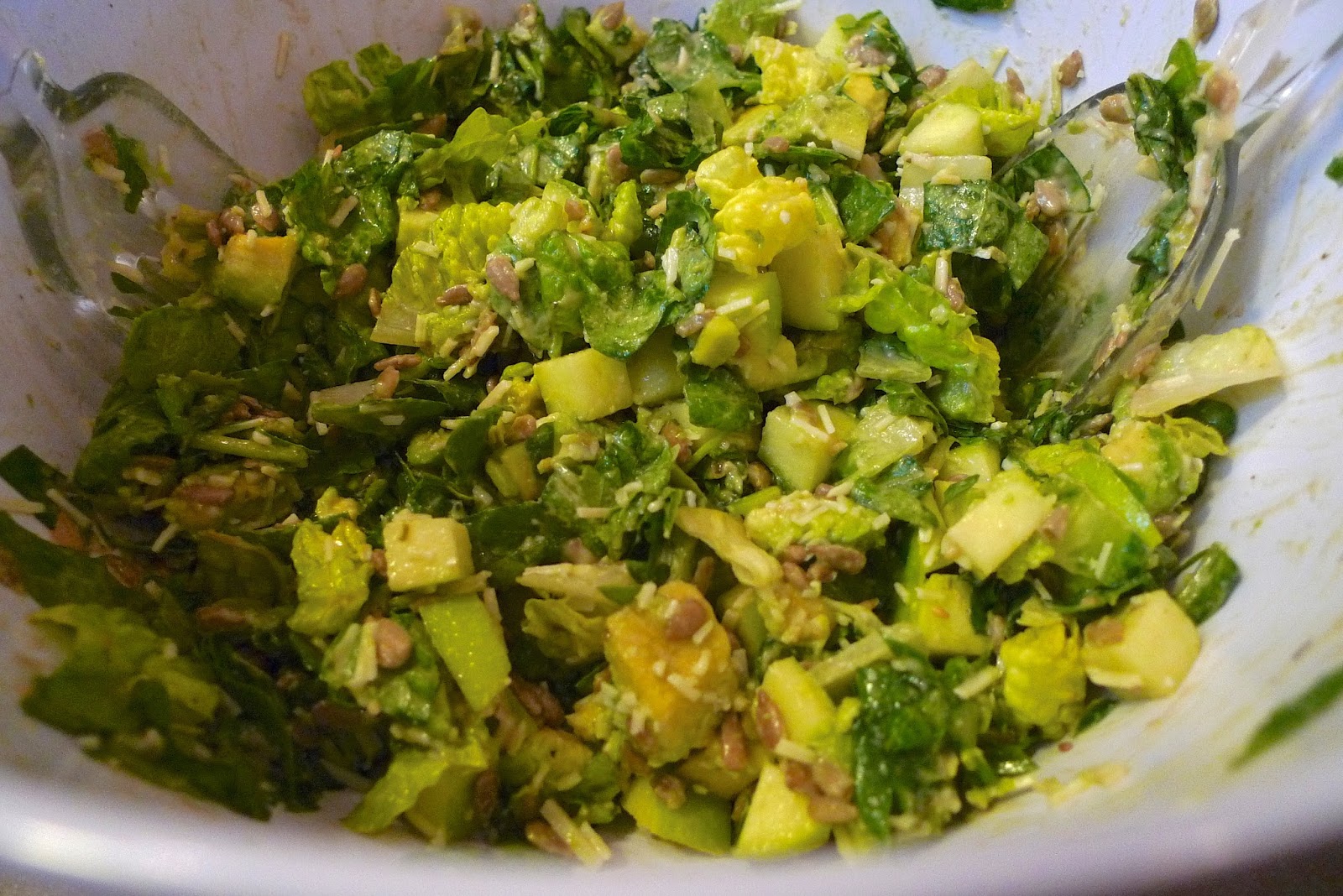 siriously delicious Green Goddess Chopped Salad