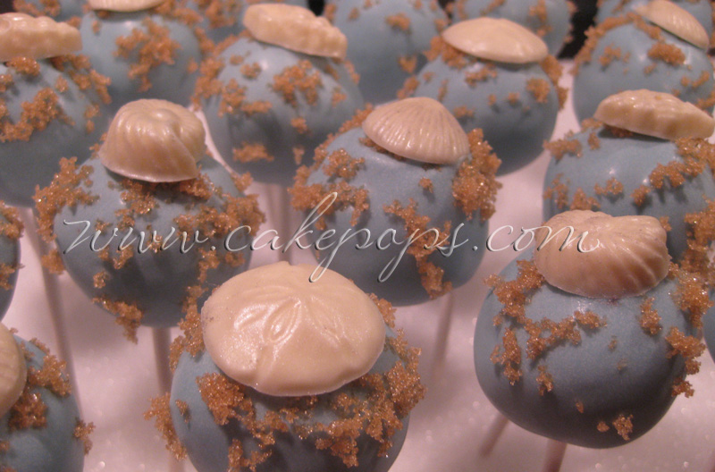 Candy's Cake Pops Ocean / Beach Cake Pops