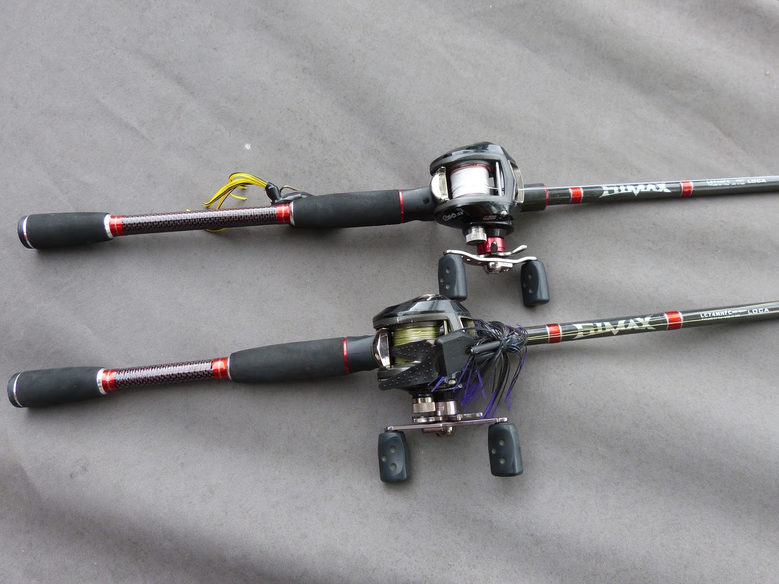 IBASSIN: IBASSIN's Review: The New Redesigned 7'4 Simax Loca Casting Rods