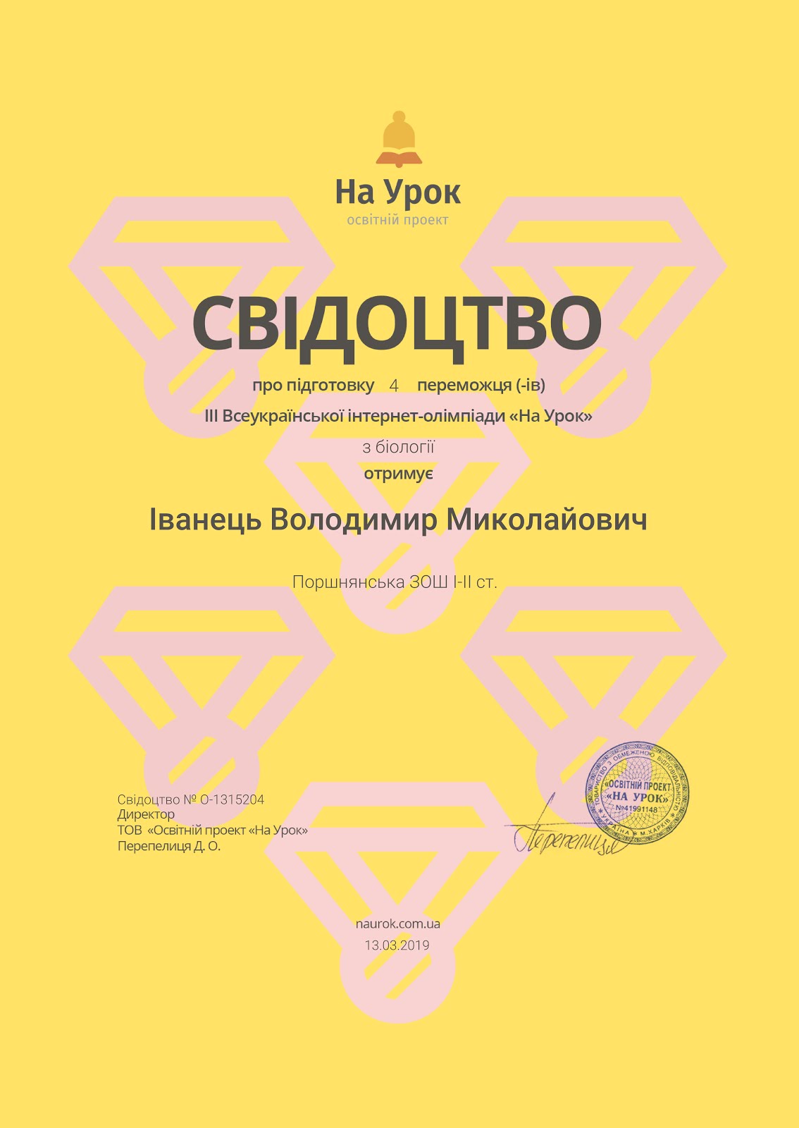 III Всеукраїнська інтернет - олімпіада з біології!