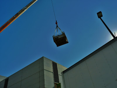 Crane lifting job materials
