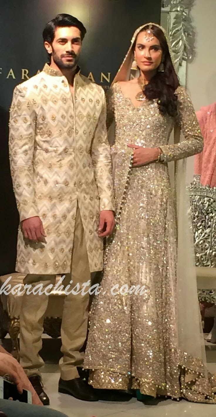 new bridal and groom dresses collection by faraz manan
