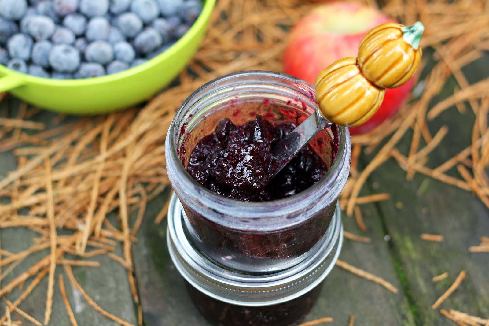 Blue Kale Road Blueberry Apple Jam