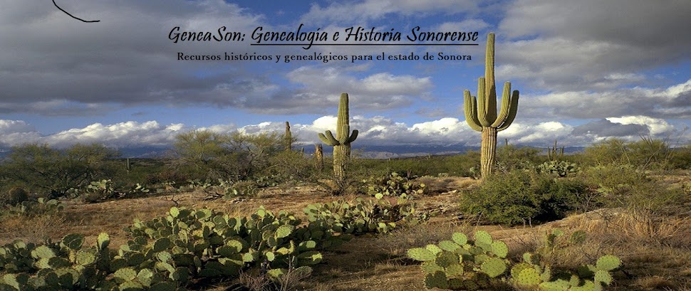 GeneaSon: Genealogía e Historia Sonorense