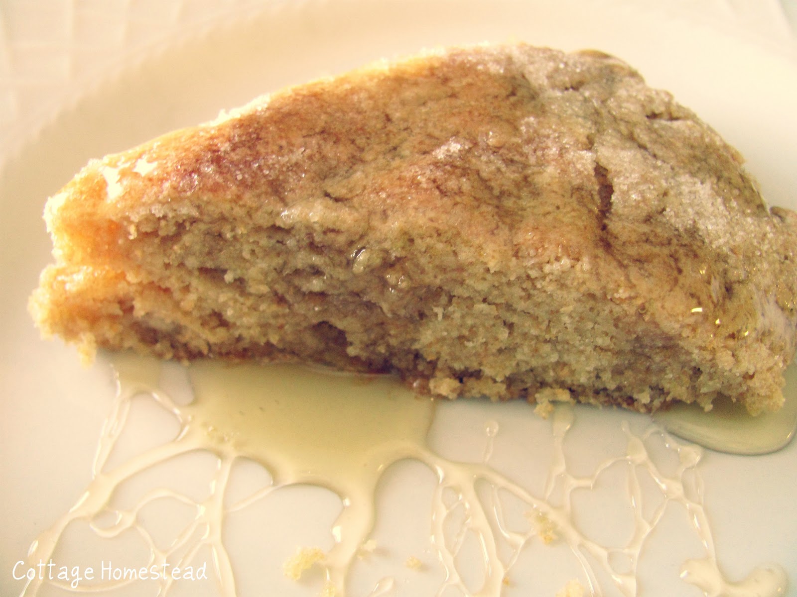 Cottage Homestead Whole Wheat Butter Scones