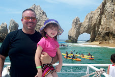 Kevin and Madison at Land's End Arch Cabo San Lucas July 2011