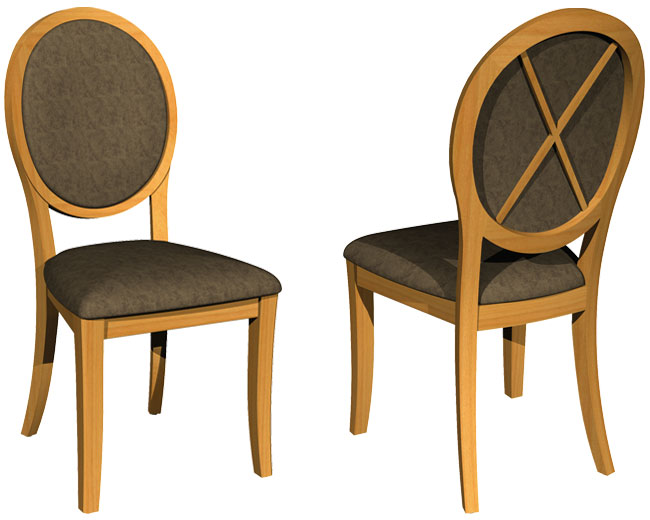 lovely pastel dining room chairs