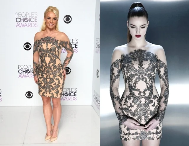 Britney Spears in Mikael D – 2014 People’s Choice Awards