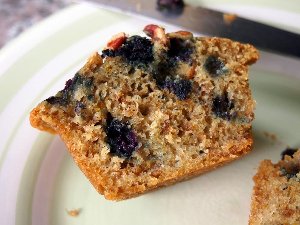 Happy Go Marni Blueberry Buttermilk Bran Muffins The Triple B
