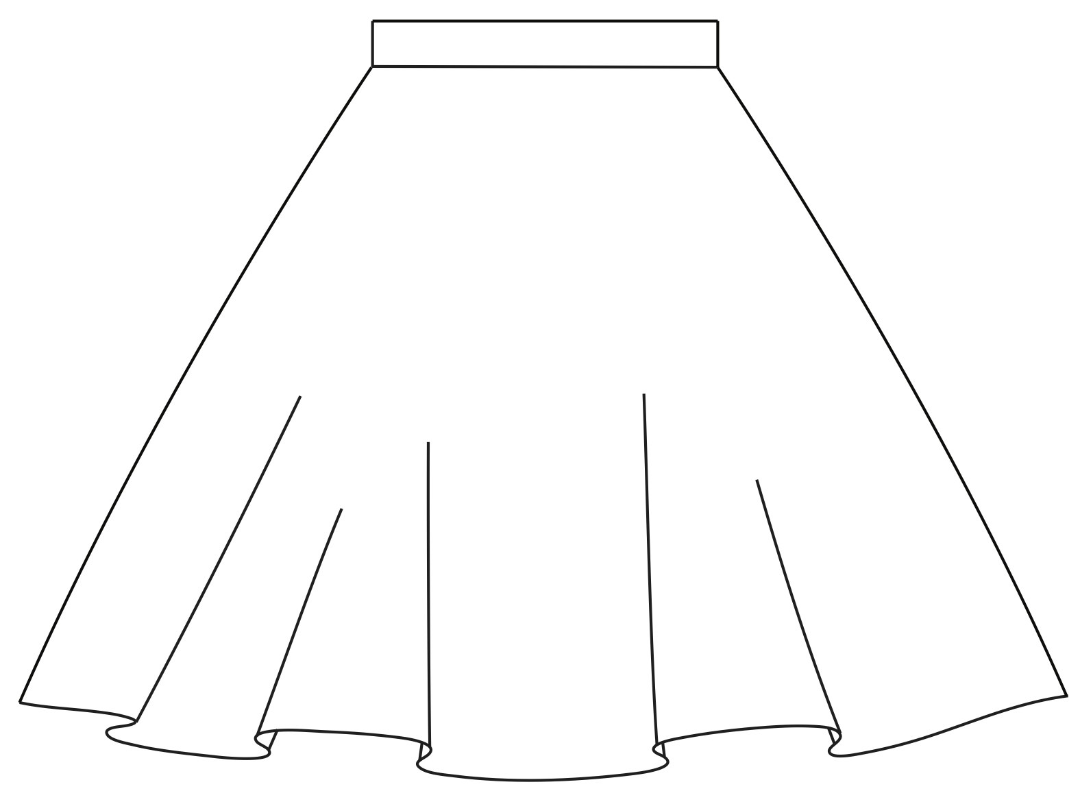 Introducing The Cressida Skirt Pattern Jennifer Lauren Handmade