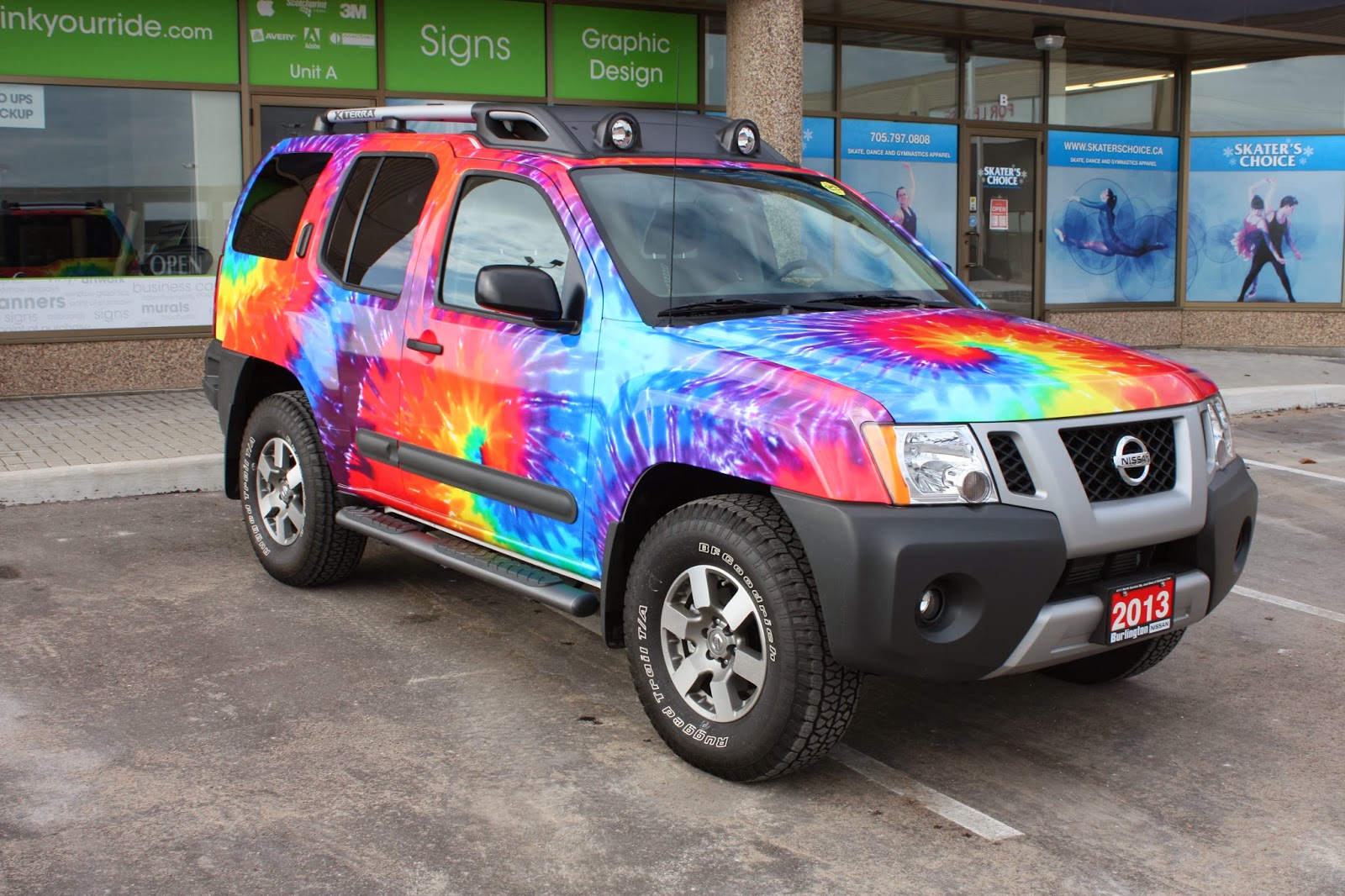 Tye Dye Car Eminent Custom Graphics inc.