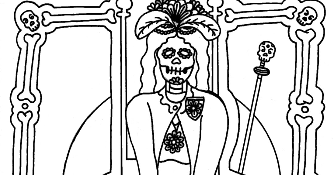 Yucca Flats, N.M.: Wenchkin's Coloring Pages - The Empress