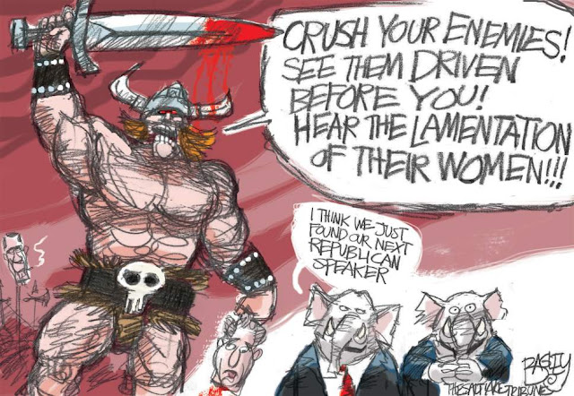 Barbarian crying, 