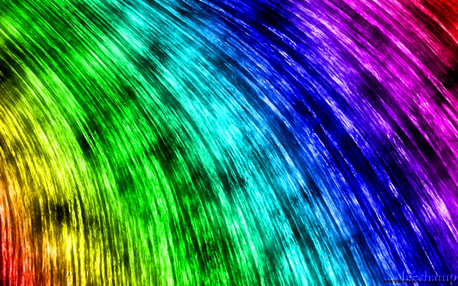 Abstract Rainbow Wallpaper
