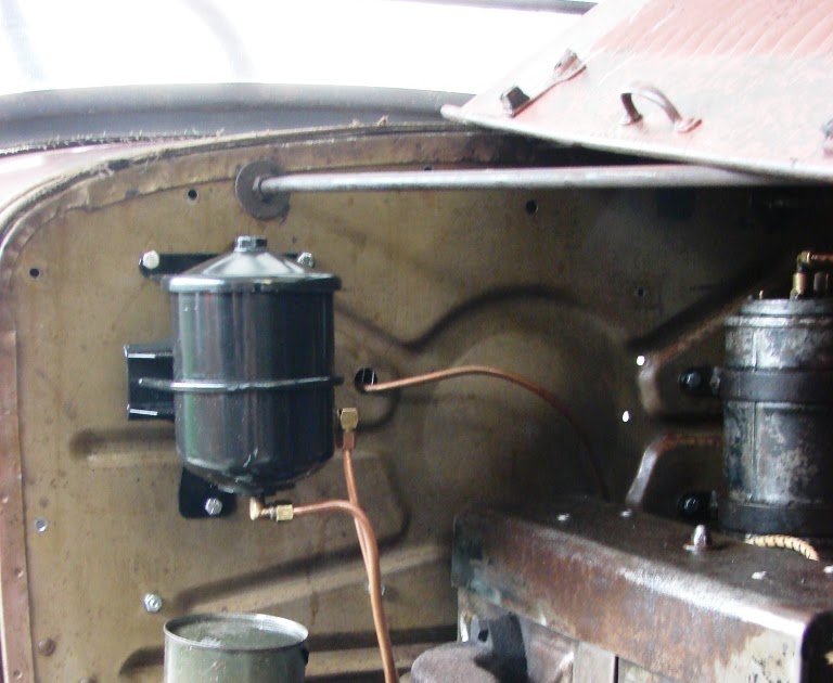 "Monty" The 1928 Chevrolet Resto New Bypass Oil Filter Canister Fitter