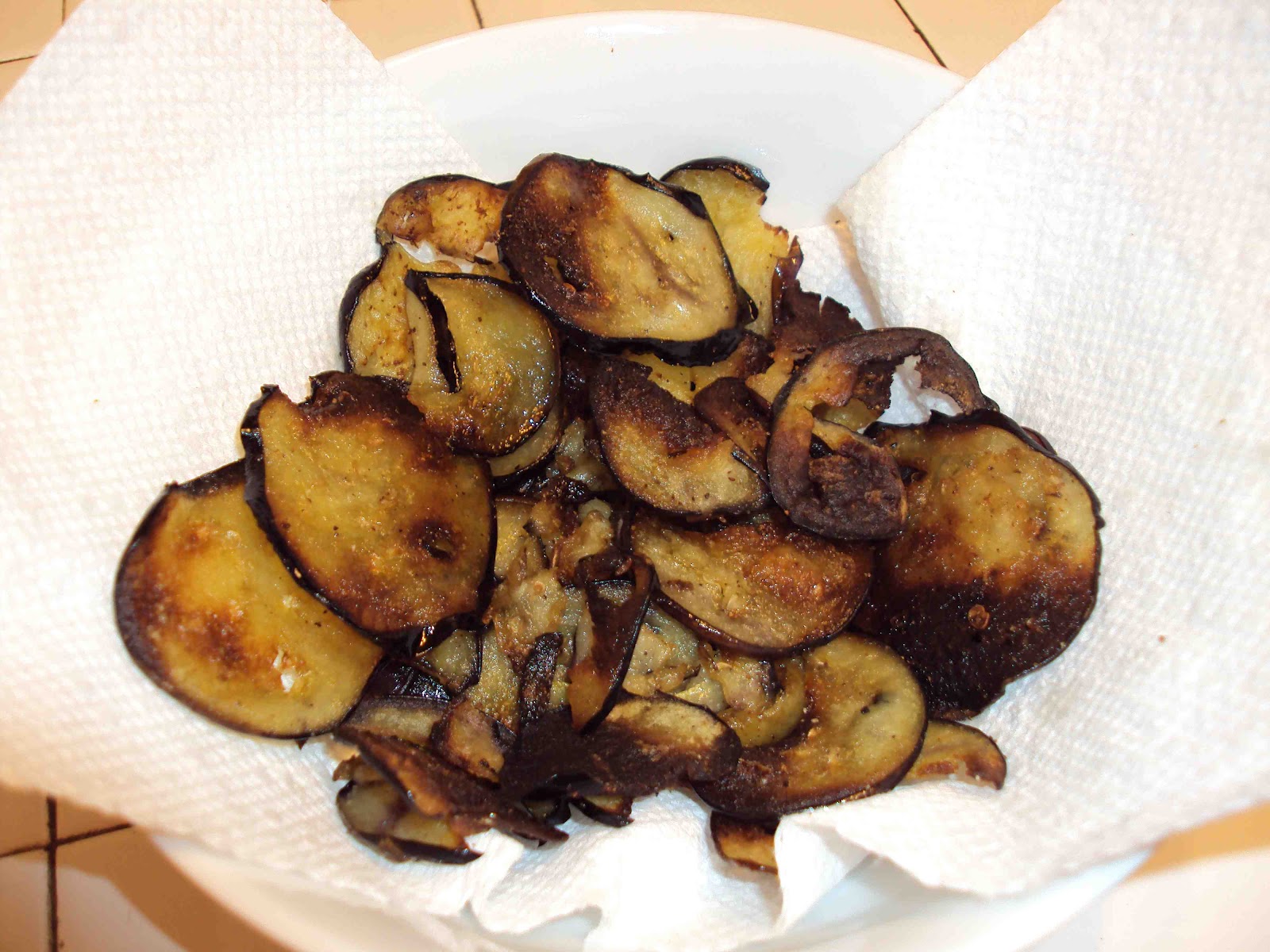 Baked Eggplant Chips!