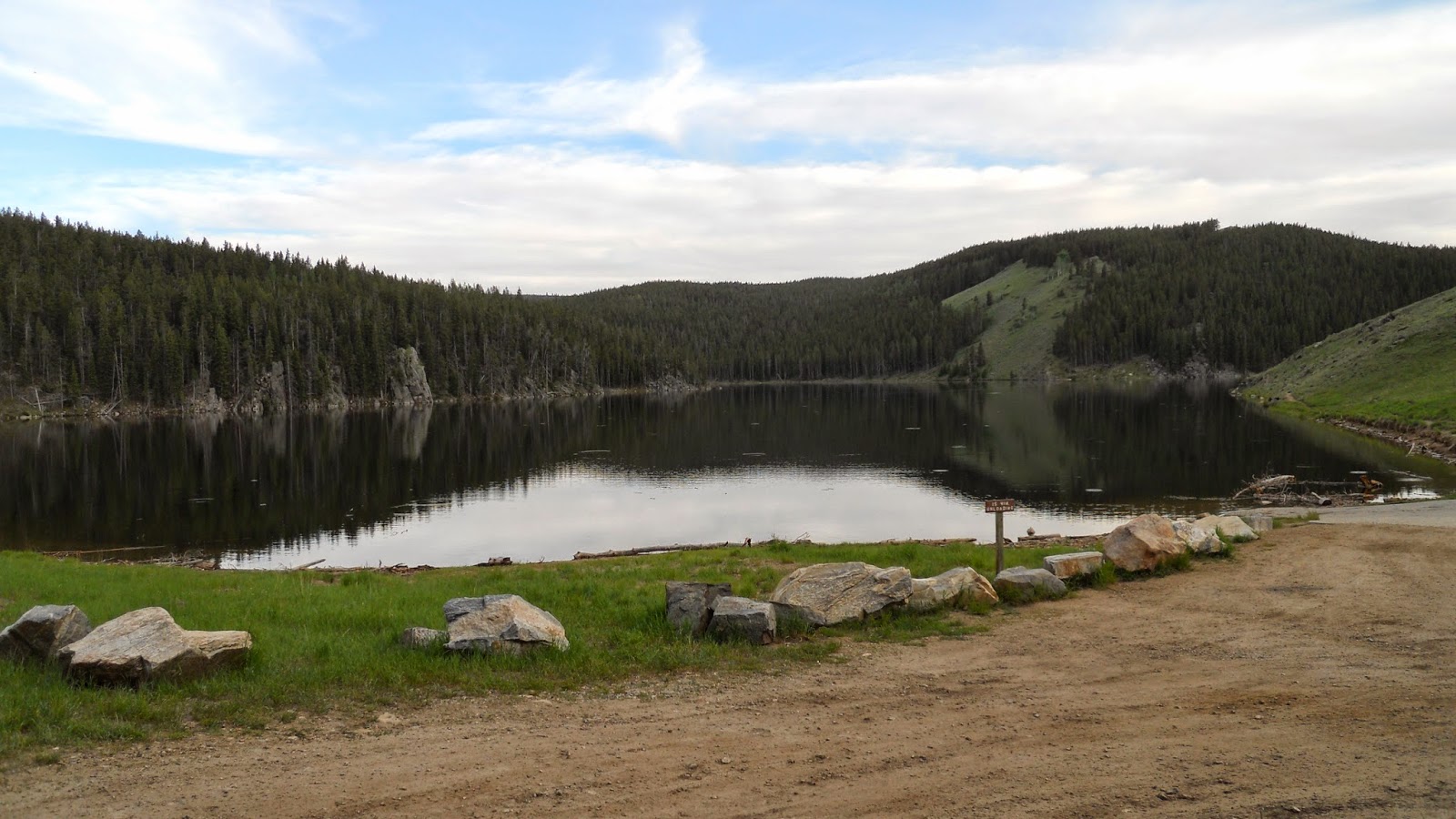 National Forest Camper Tie Hack Campground