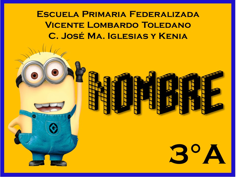 formato para hacer gafetes word