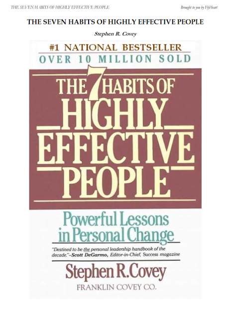 [Ebook] The Seven Habits Of Highly Effective People | PSYCHO ISLAM FILE