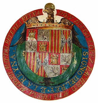 Escudo de los Reyes Católicos 1475-1491 Escudo de los Reyes Católicos antes de Granada
