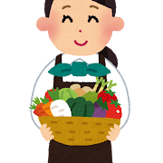 野菜ソムリエのイラスト