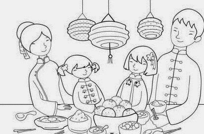 FUN & LEARN : Free worksheets for kid: Chinese New Year Free Coloring