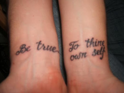Women Wrist Tattoo