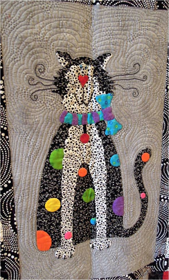 Quilt Inspiration Purrrrfectly cute cat quilts