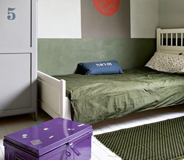 Marzua: Estilo militar en decoración