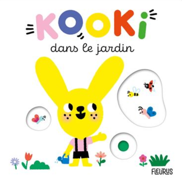 Kooki dans le jardin