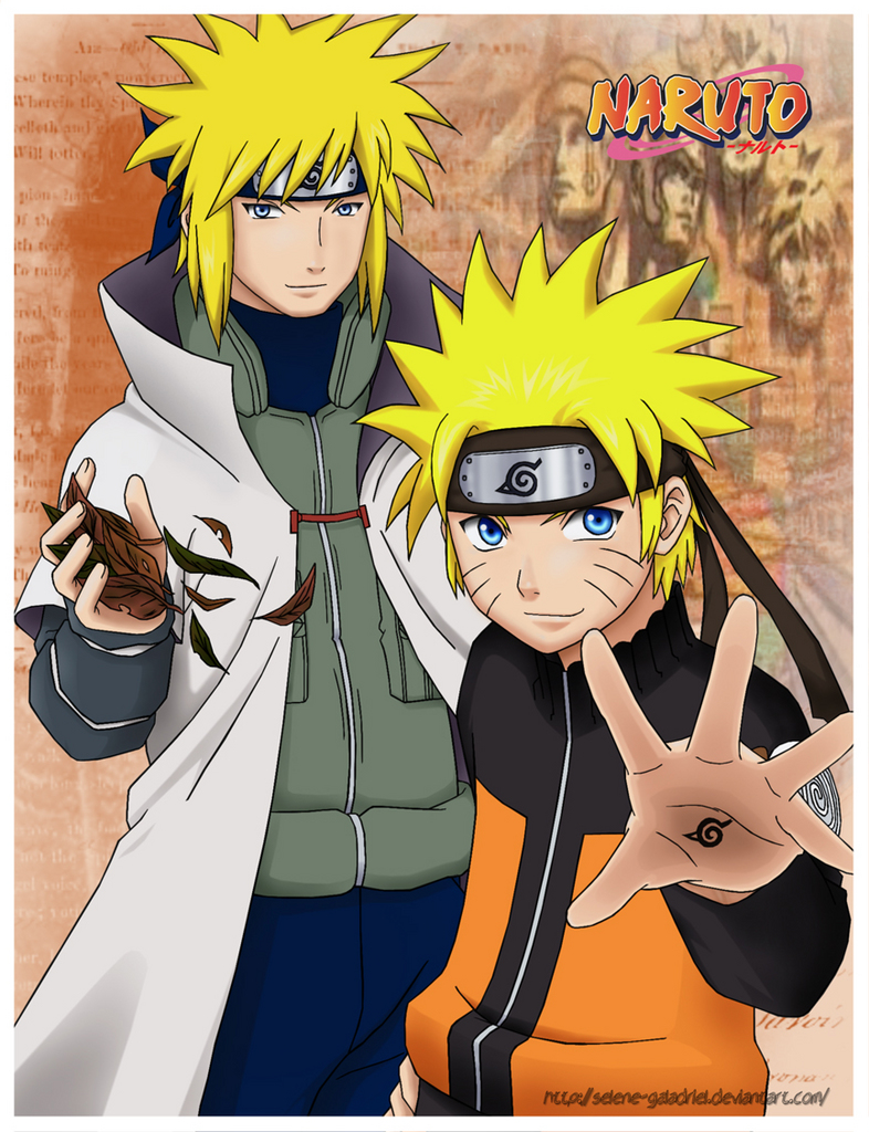 Mirar una hoja de personaje Naruto_and_Minato_by