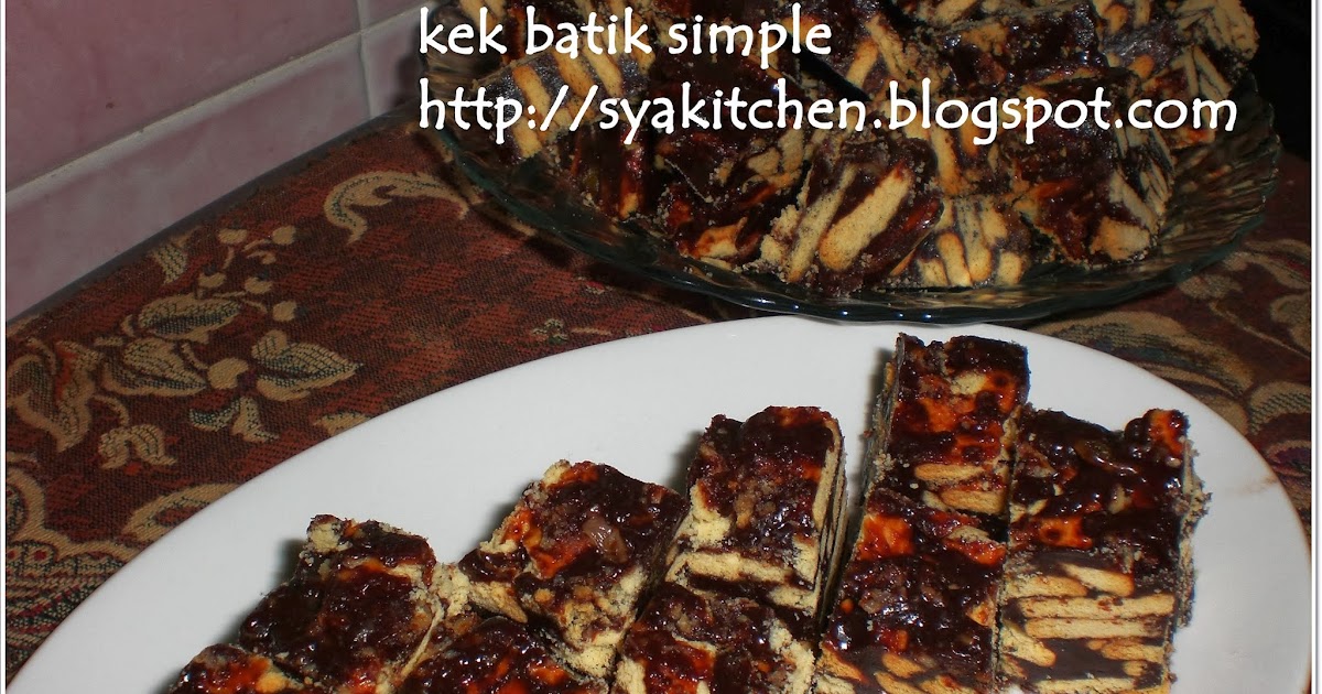 sEglaNy diSiNi KEK BATIK SIMPLE