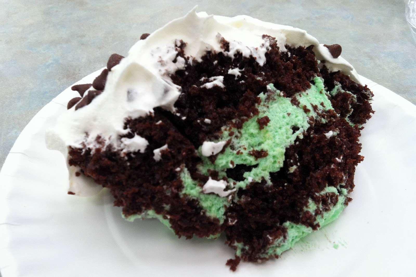 The Spatularettes White Chocolate Peppermint Trifle