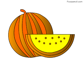 Featured image of post Melon Drawing For Kids Spring foods seasonal vegetables and fruits