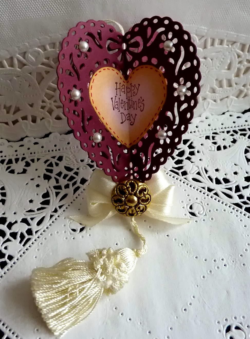 CottageBLOG: Happy Valentine's Day ornament