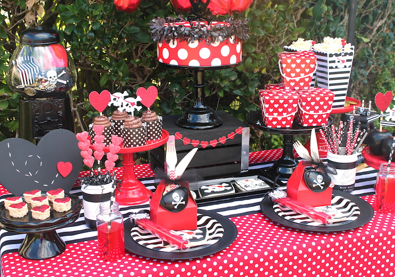 Pirate Themed Valentine Party Valentine Party Ideas Laura S