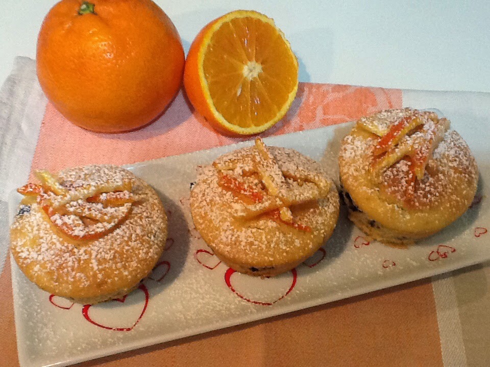muffins all'arancia