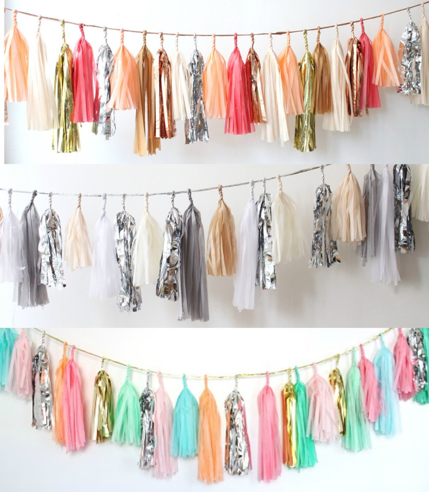 DIY CORN TASSEL BANNER!