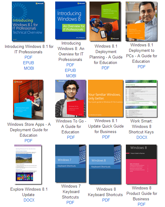 Free Ebooks from Microsoft