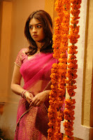 Richa, Gangopadhyay, in, Half, Saree, cleavage show, 