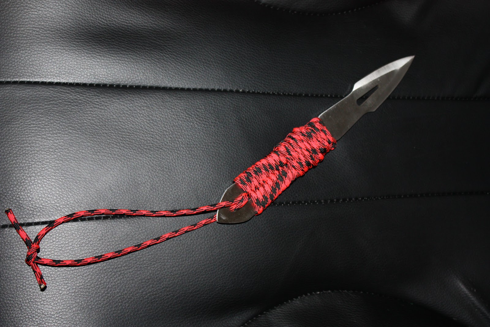 Enduwrist Paracord Survival Bracelets Etc. ParacordWrapped DoubleEdged Throwing Knives