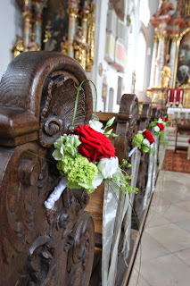 Hochzeit in der katholischen Pfarrkirche St. Martin in Garmisch Hochzeit in der katholischen Pfarrkirche St. Martin in Garmisch