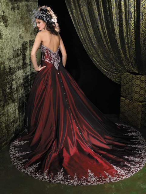 Amazing Red color Wedding Dress